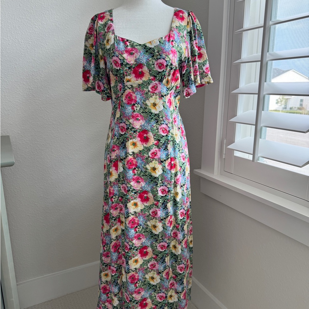 Floral Midi Dress